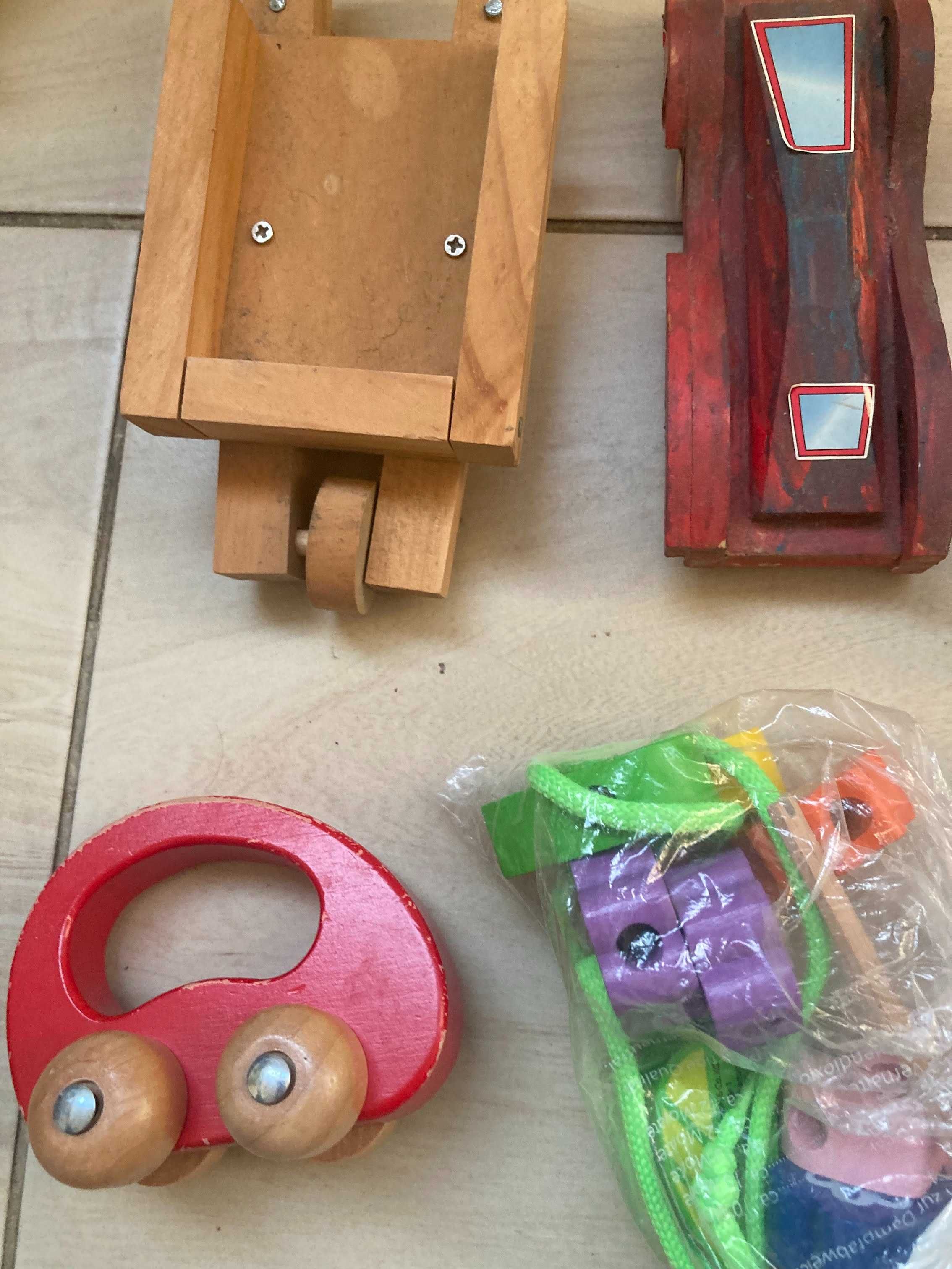 Лот дървени детски играчки