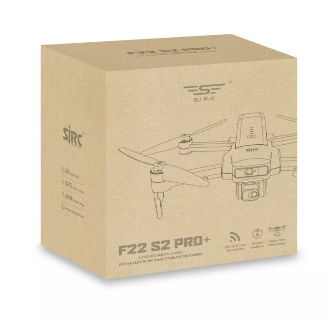Дрон SJRC F22 S2 PRO+ серый