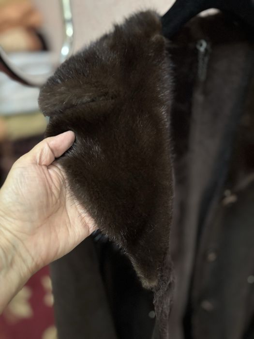 Женская натуральная дубленка на 38-40 размер