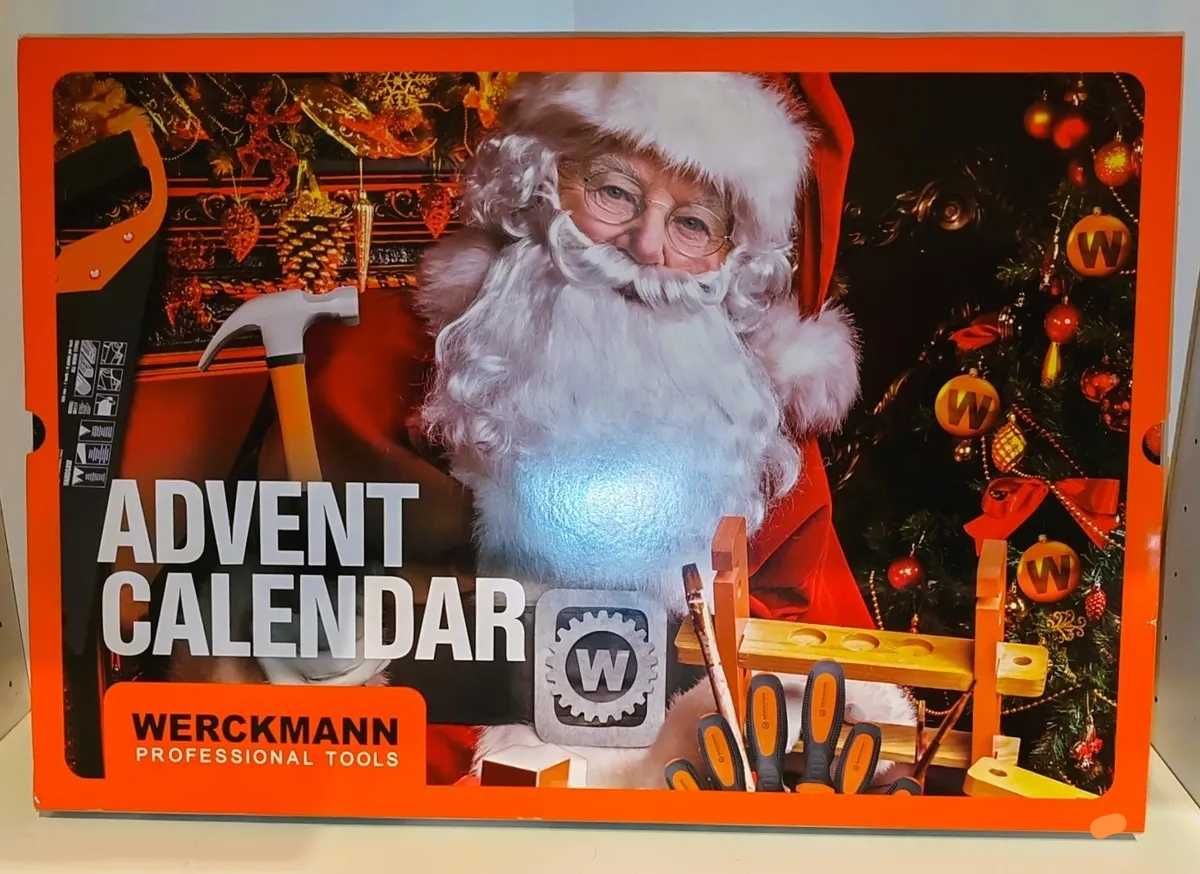 Werckmann Advent календар  инструменти Подаръчен комплект от 25 части