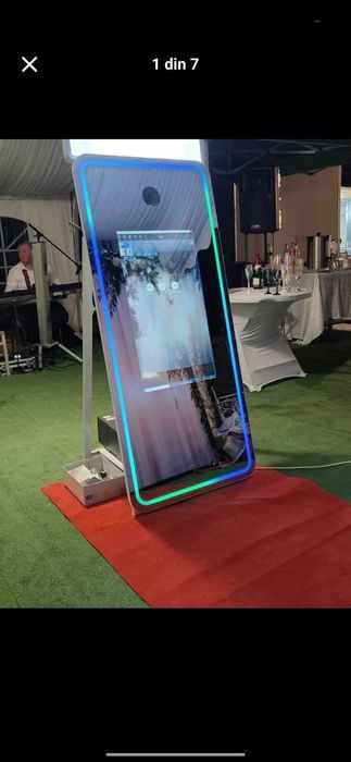 Cabina foto, platforma 360 grade, oglinda magica