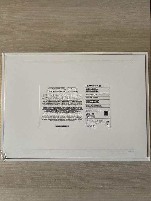 MacBook Pro 14" (M2, 2023) – отлично състояние