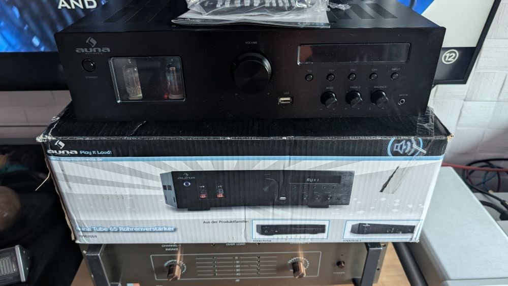 Aune tube 65 ( schimb) amplificator ,dac , radio , Lampi