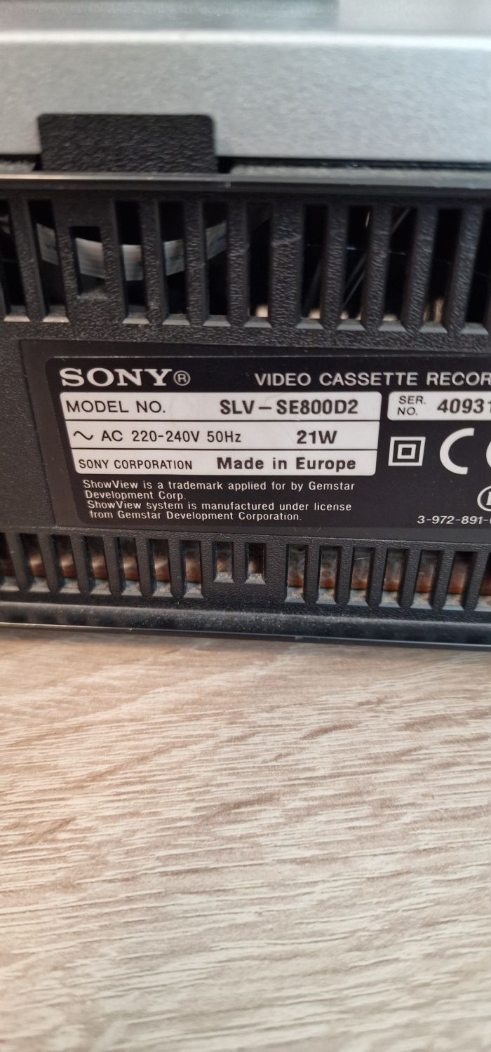 Видео рекордер slv -SE800 HI-FI 6 head