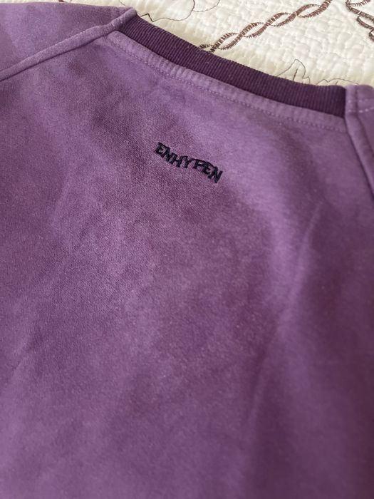 Кофта ENHYPEN(енхайпен).Фиолетовый,теплая.