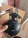 Căști AKG K77 Perception  si Focusrite Scarlett Solo
