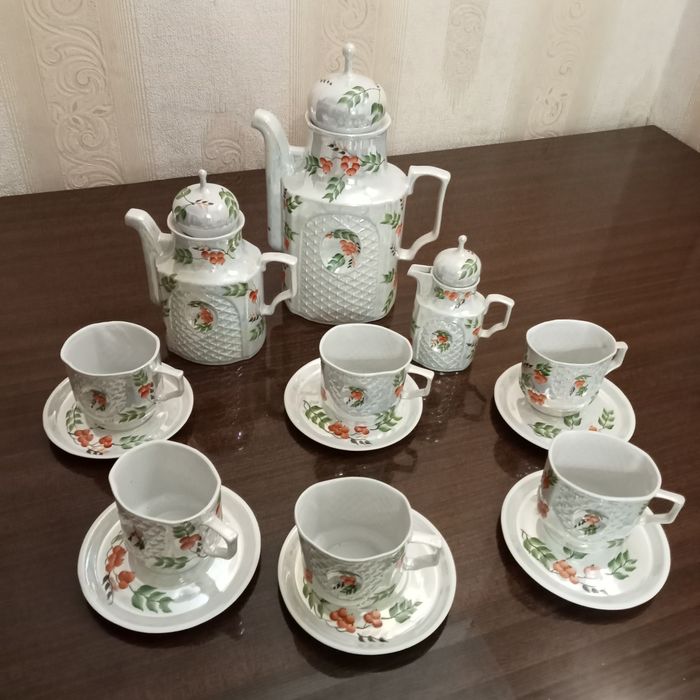 Кофейный сервиз на 6 персон