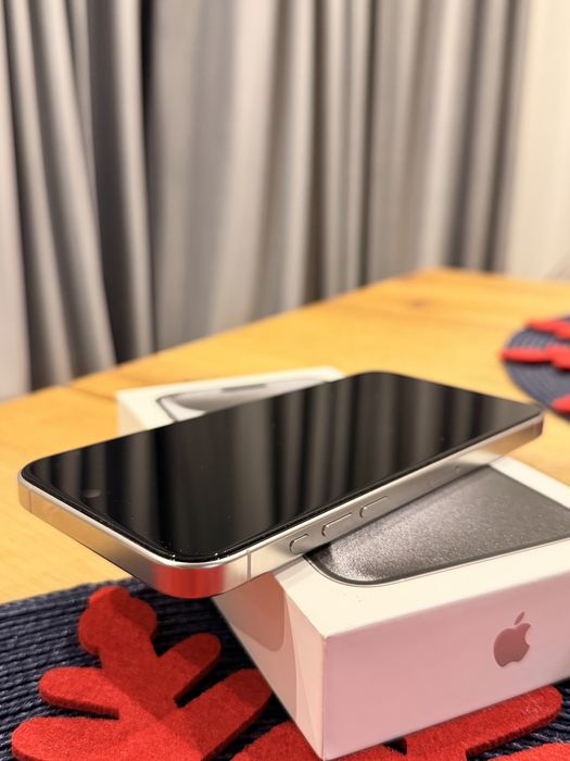 iPhone 15 Pro Max, 256 GB, Impecabil, White Titanium