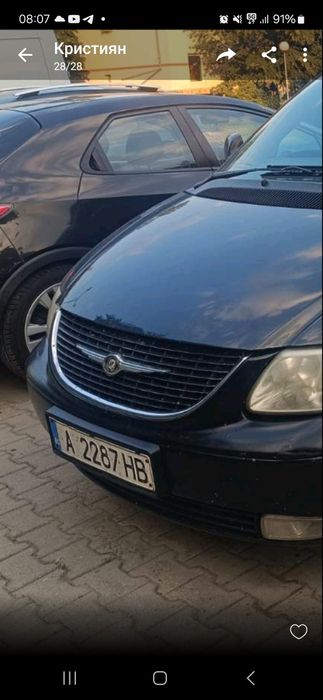 Крайслер  вояджер 2002год