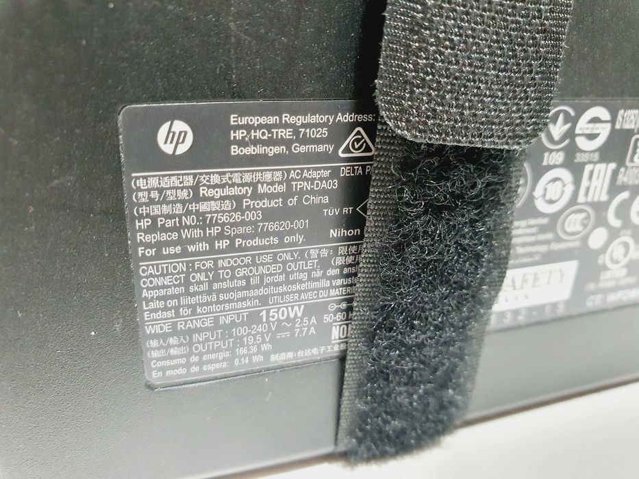 Incarcator Original Laptop HP Pin ID Albastru 130w, 150w, 200w, USB-C