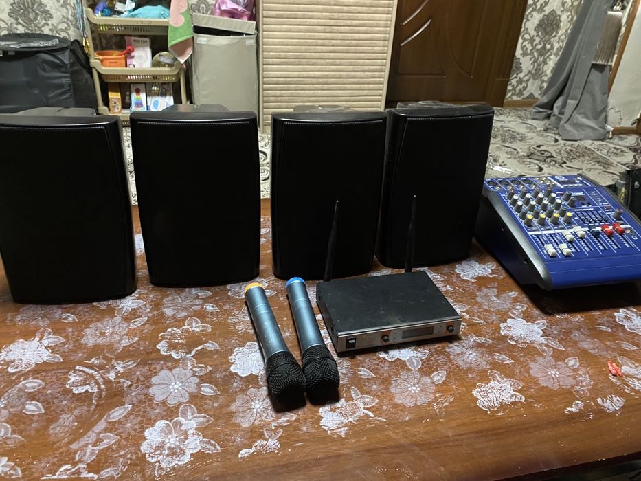 Kalonka + usilitel + mikrofon