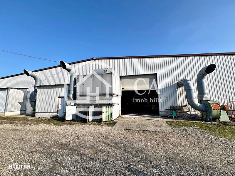 Hală de închiriat în zona industrială Santion, Bihor