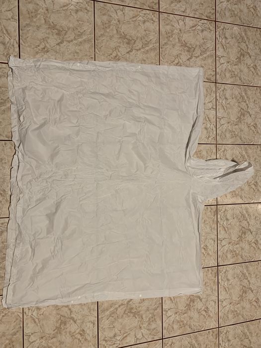 Pelerina ploaie alba adulti