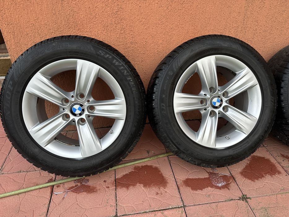 Vand roti BMW 225 65 R16 cu anvelope Dunlop Wintersport