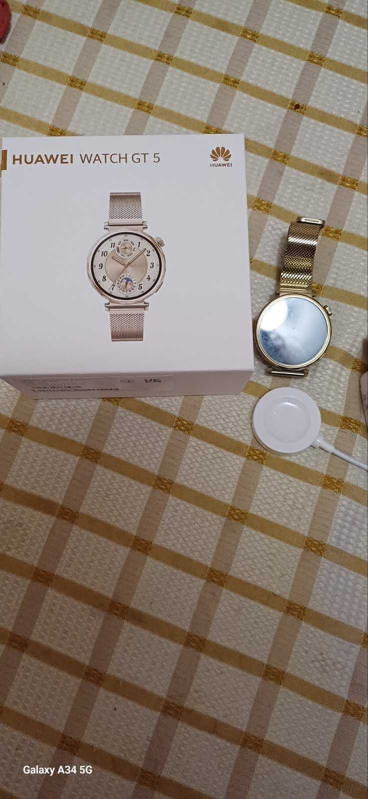 Huawei watch GT5 goold 41мм.