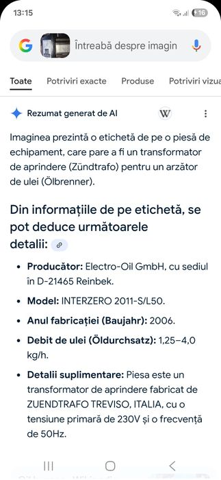 Arzator motorina Electro-oil