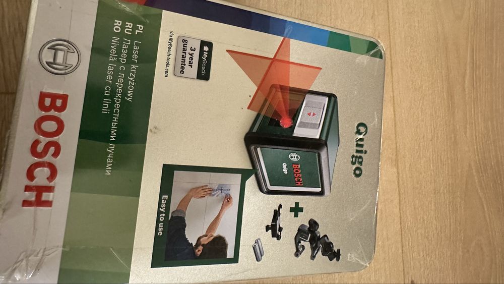 Nivela laser cu linii BOSCH Quigo