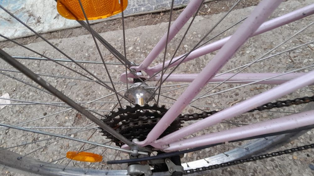 Bicicleta dama strada Ktm,28 inchi, cadru mufe, 50x53, 12 viteze