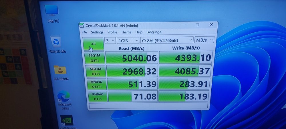 Мощен гейм компютър Ryzen 7 5800x, 3060 ti