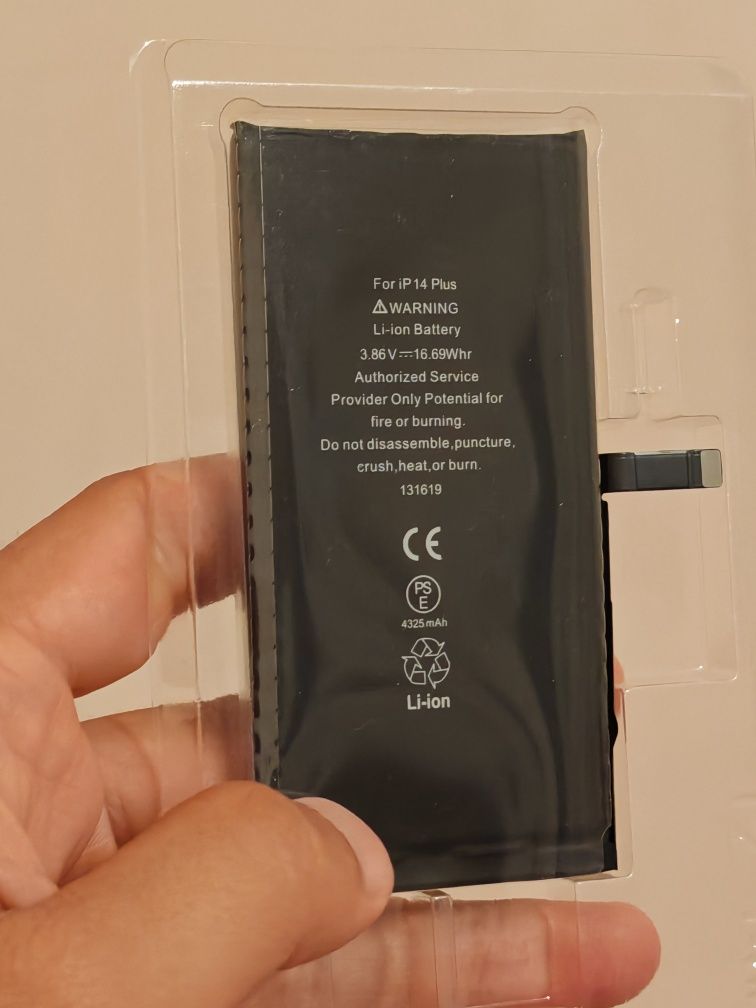 Нова Немска ОЕМ Батерия за iPhone 14 Plus 4325mAh / Гаранция