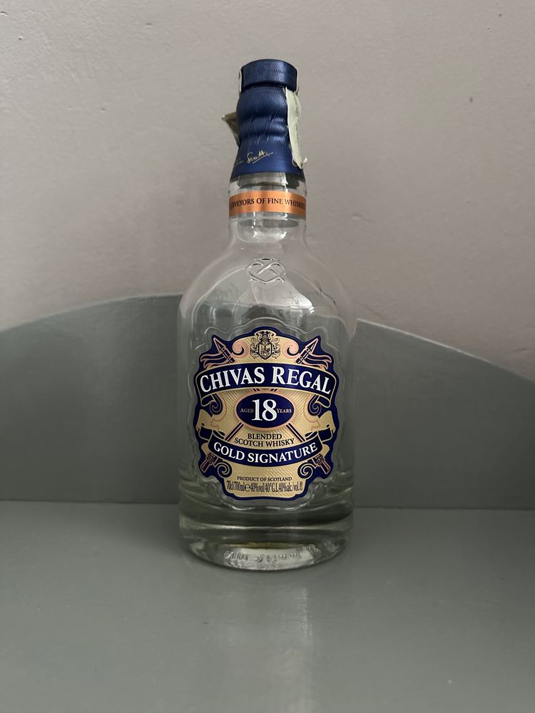 Бутилка от Chivas 18yo