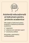 Consultanță academică profesională – licență & disertație