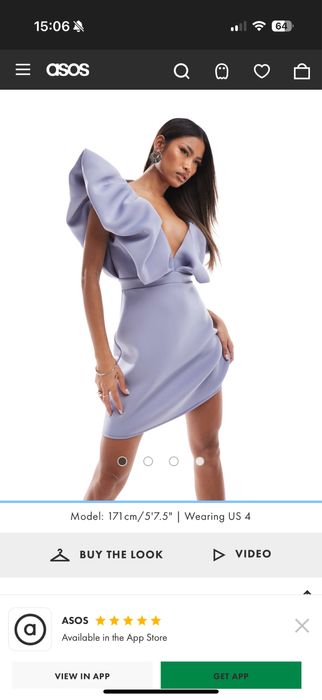 Рокля за повод от сайта Asos