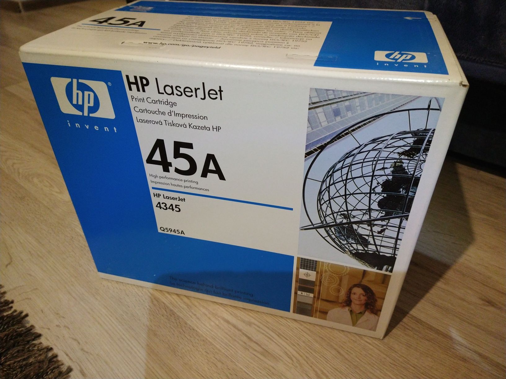 HP Q5945A Cartus Toner negru original HP 45 A