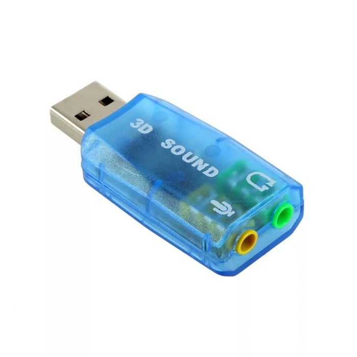 USB аудио карта, адаптер звука