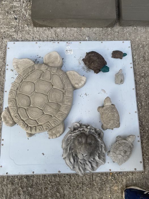 Съпки за градина, мини ограда,лъв идеално за вашия дом и градина