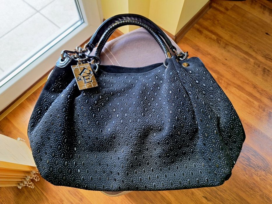 Красива италианска дамска чанта Polina&Eiterou