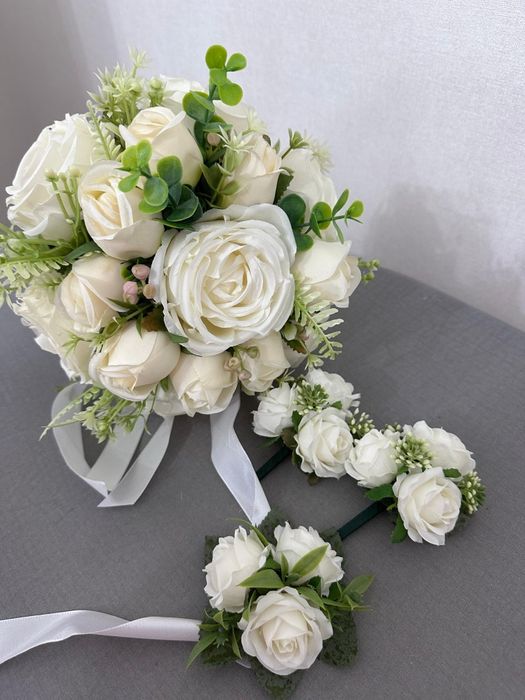 Букет невесты, искусственеые цветы