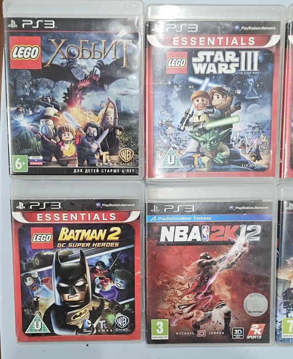 Диски на PS3, и Р4, Р5 отличное состояние