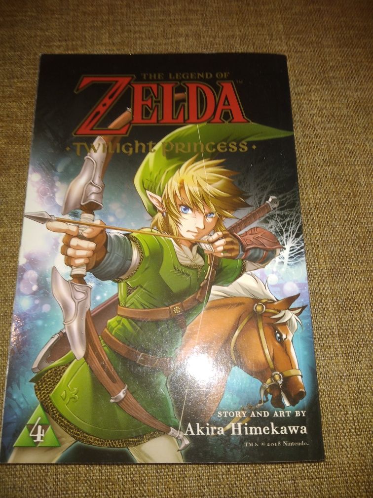 Манги - "The legend of Zelda Twilight princess" vol. 1 ,2 & 4