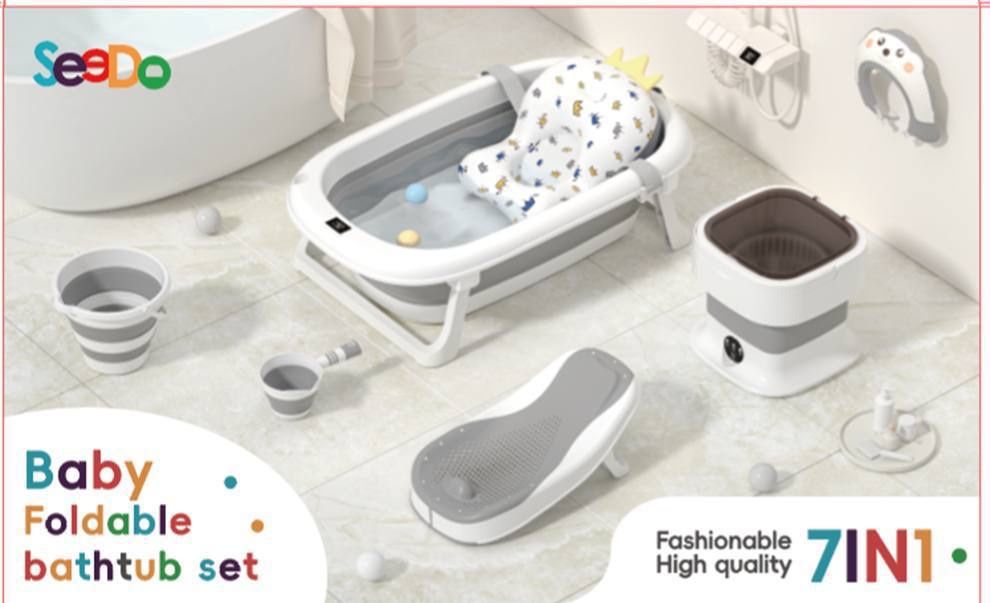 Ванна набор 7в1 мини стиралный машинкой