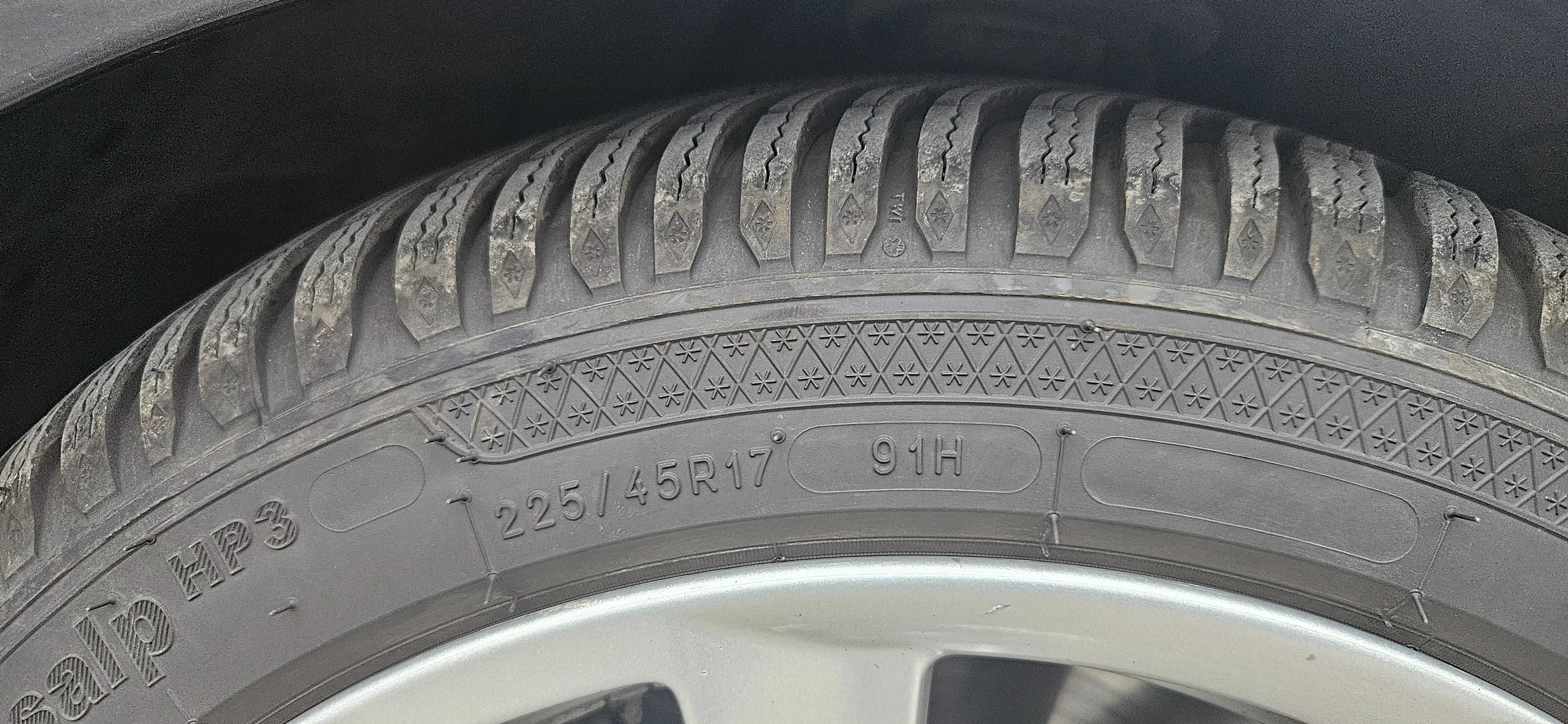Джанти BMW Style 236 с нови гуми Kleber Krisalp HP3 225X45 ДОТ 3424