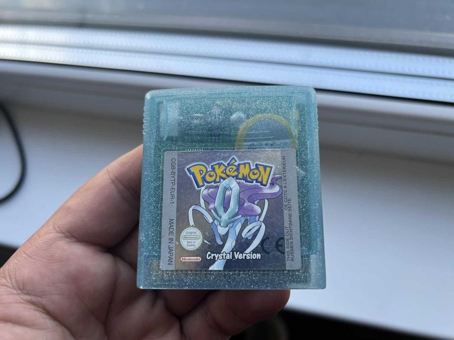 Joc Nintendo Gameboy Pokemon Crystal Version,colectie,limba engleza
