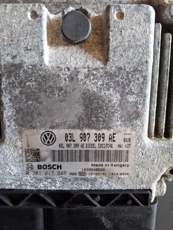 ECU 03L907309AE 0281017946 EDC 17C46 VW Passat B7 2.0 TDI CFF