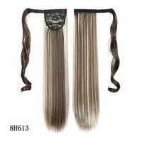 coada de par BLOND SUVITAT, 60 cm, imită par natural