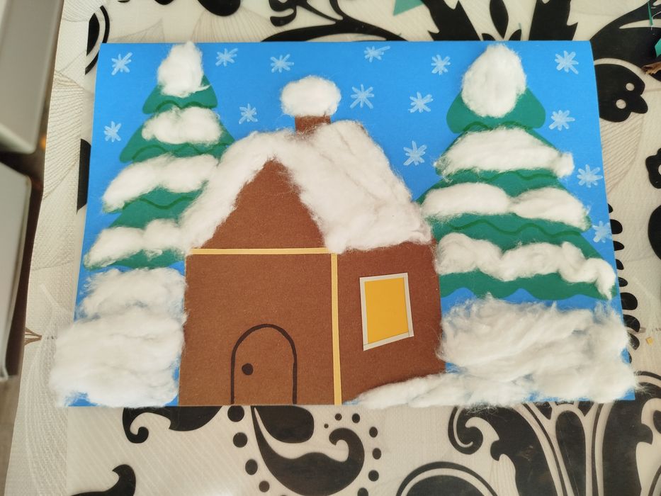 Ръчно изработени Коледни картички