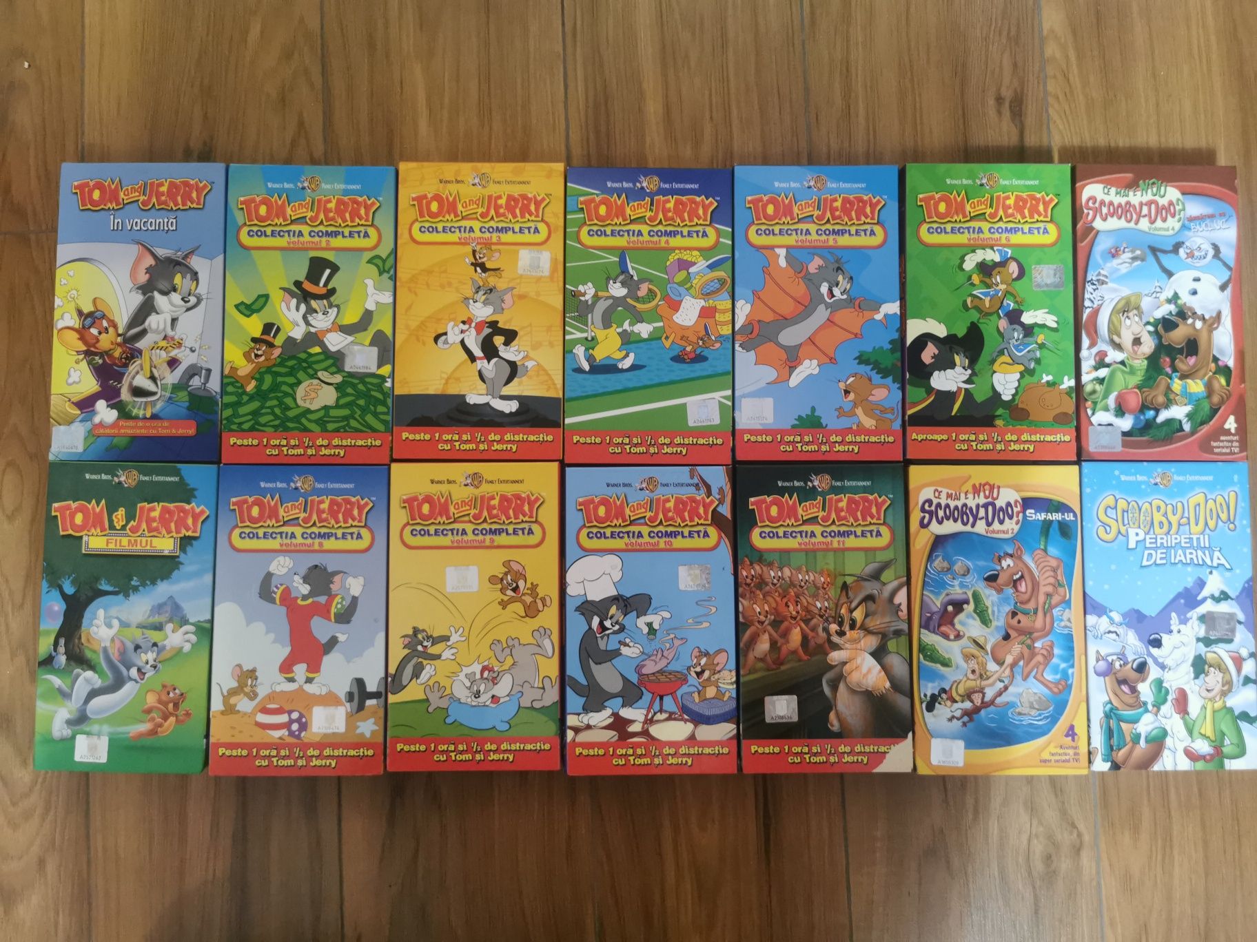 Casete VHS Tom si Jerry Scooby Doo Desene animate