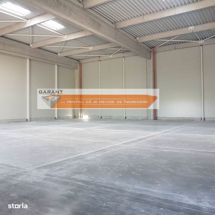 Hala noua, Bradu, DN65B depozit-distributie, S=1300 mp, H=9m.