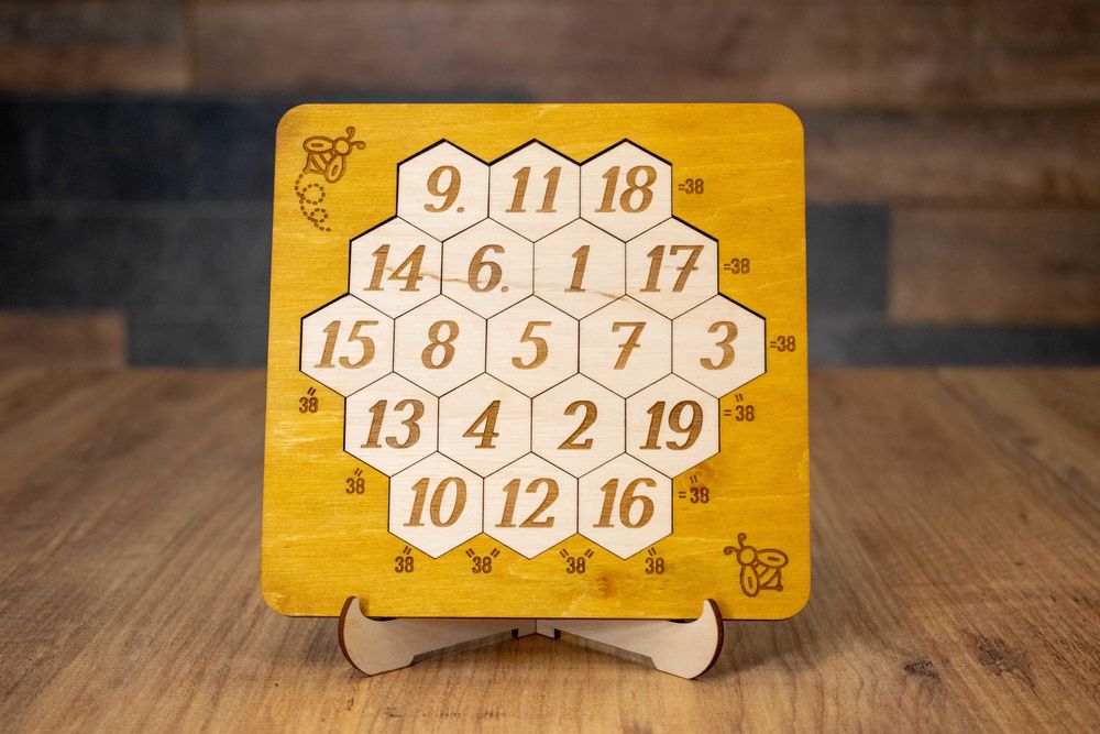 Дървен Пъзел Математически Кошер - Аристотел