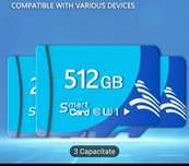 Card de memorie 512/256/128 GB noi