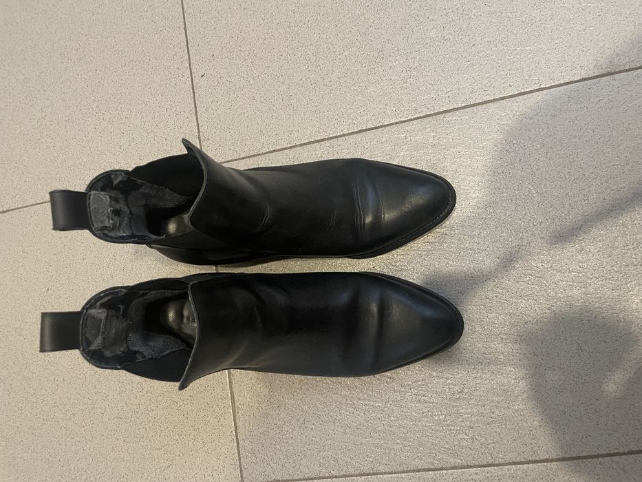 Кожени боти “Tommy Hilfiger”