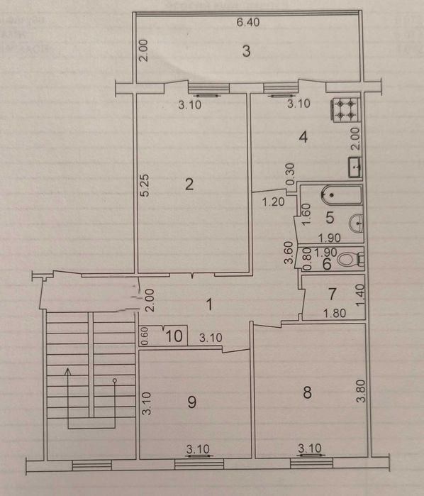Ахмад югнаки ТТЗ 3/3/5 77м²