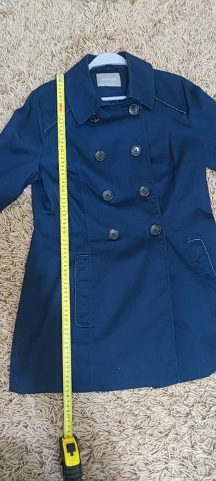 Trenci dama bleumarin