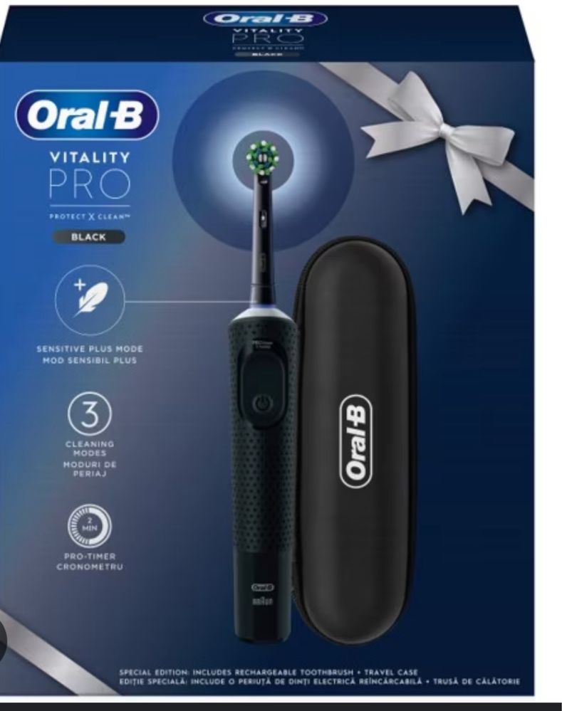 Oral B vitality pro black  (с калъф)