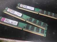 RAM PC DDR2 1GB Kingston, probate, functionale