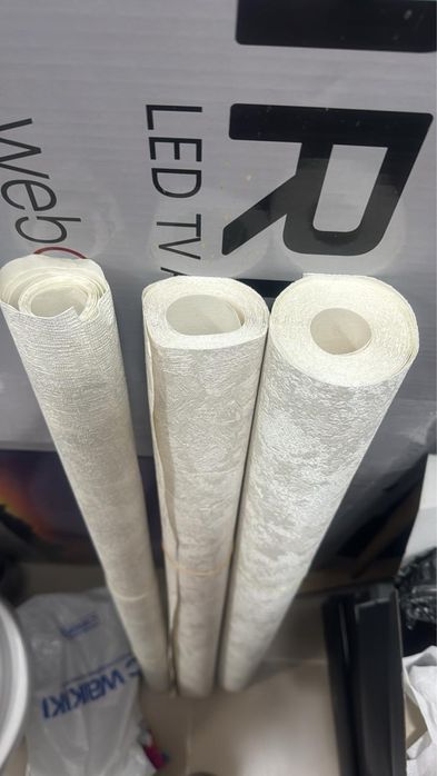 обои, профиль, мыльница настенная металл, стакан с держатель